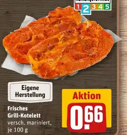 REWE DE Frisches Grill-Kotelett tilbud
