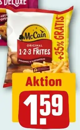 REWE DE Oder 1-2-3 frites original tilbud