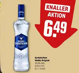 REWE DE Gorbatschow Wodka Original tilbud