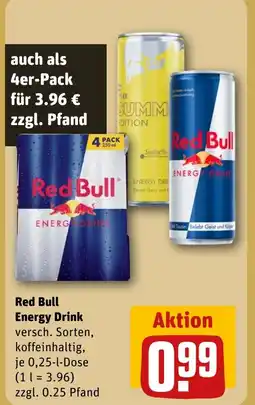 REWE DE Red Bull Energy Drink tilbud