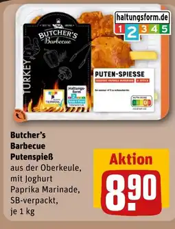 REWE DE Butcher's Barbecue Putenspieẞ tilbud