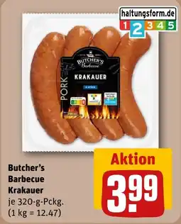 REWE DE Butcher's Barbecue Krakauer tilbud