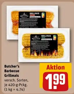 REWE DE Butcher's barbecue grillmais tilbud