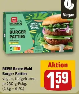 REWE DE REWE Beste Wahl Burger Patties tilbud