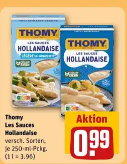 REWE DE Thomy Les Sauces Hollandaise versch. Sorten, tilbud