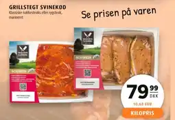Scandinavian Park Grillstegt svinekød tilbud