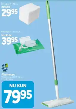 Din Isenkræmmer Fladmoppe (moppe sæt) tilbud