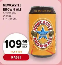 Scandinavian Park Newcastle Brown ale tilbud