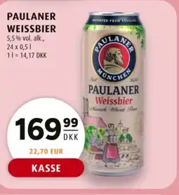 Scandinavian Park Paulaner Weissbier tilbud
