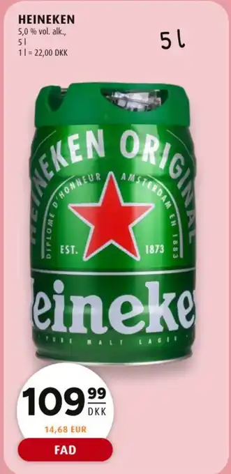 Scandinavian Park Heineken tilbud