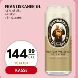 Scandinavian Park Franziskaner øl tilbud