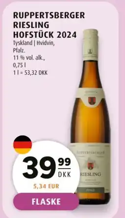 Scandinavian Park Ruppertsberger Riesling Hofstück 2024 tilbud