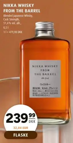Scandinavian Park Nikka Whisky from the barrel tilbud