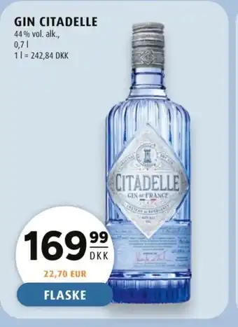 Scandinavian Park Gin Citadelle tilbud