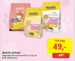 Maxi Zoo MultiFit tørfoder tilbud