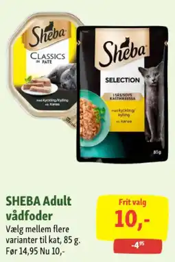 Maxi Zoo SHEBA Adult vådfoder tilbud