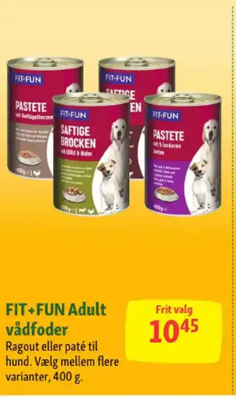 Maxi Zoo FIT+FUN Adult vådfoder tilbud