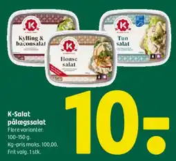 Coop 365 K-Salat pålægssalat tilbud