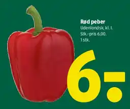 Coop 365 Rød peber tilbud