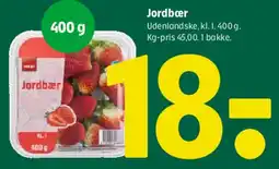 Coop 365 Jordbær 400 g tilbud