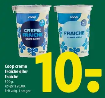 Coop creme fraiche eller fraiche