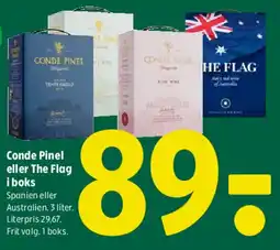 Coop 365 Conde Pinel eller The Flag i boks tilbud