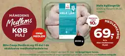 Coop 365 Hele kyllingelår tilbud