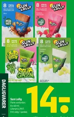 Coop 365 Sun Lolly tilbud