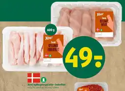 Coop 365 Xtra! Dansk kyllinge bryst eller inderfilet tilbud