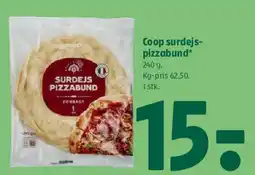 Coop 365 Coop surdejs-pizzabund tilbud