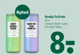 Coop 365 Ready To Drink (Nyhed) tilbud