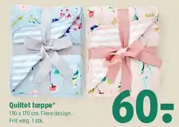 Coop 365 Quiltet tæppe tilbud