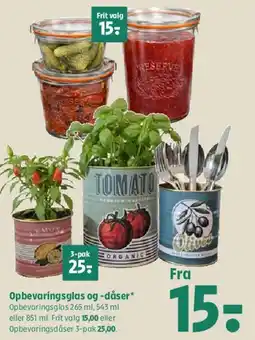 Coop 365 Opbevaringsglas og -dåser tilbud
