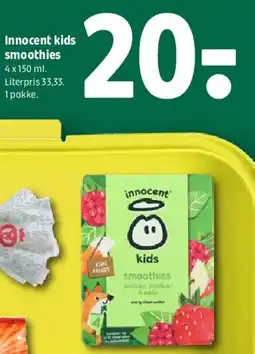Coop 365 Innocent kids smoothies tilbud