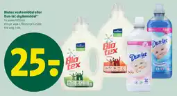 Coop 365 Biotex vaskemiddel eller Dun-let skyllemiddel tilbud