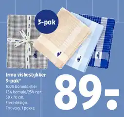 Coop 365 Irma viskestykker 3-pak tilbud
