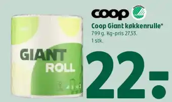 Coop 365 Coop Giant køkkenrulle tilbud