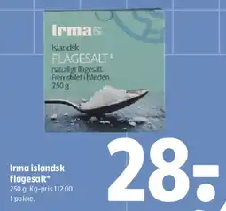 Coop 365 Irma islandsk flagesalt tilbud
