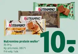 Coop 365 Nutramino protein wafer tilbud