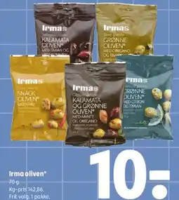 Coop 365 Irma oliven tilbud