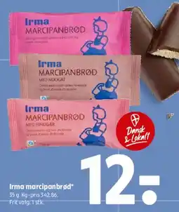 Coop 365 Irma marcipanbrød tilbud