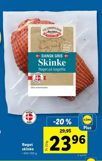 Let-Køb Røget skinke tilbud