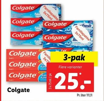 Let-Køb Colgate tilbud