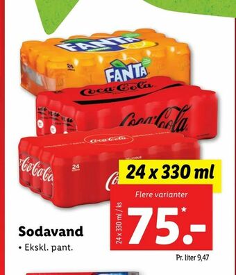 Let-Køb Sodavand tilbud