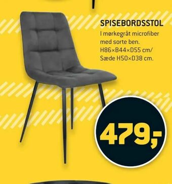XL-BYG Spisebordsstol tilbud