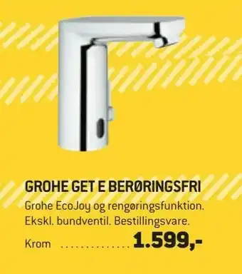 Grohe get e berøringsfri