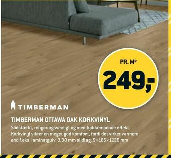 Timberman ottawa oak korkvinyl
