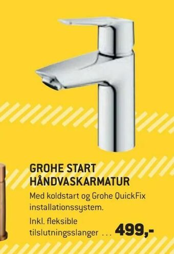 XL-BYG Grohe start håndvaskarmatur tilbud