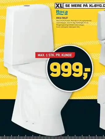 XL-BYG Roca toilet tilbud