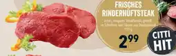 Citti Frisches rinderhüftsteak tilbud